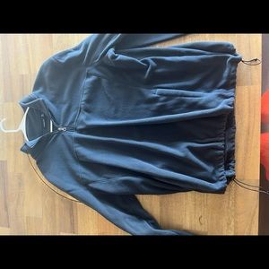 Croft & Barrow Fleece Sweater Navy Blue - XL